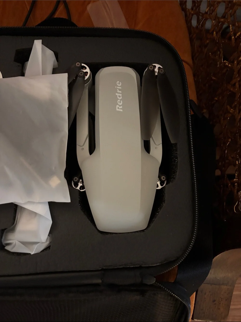 Redrfic Foldable Drone with White Controller -